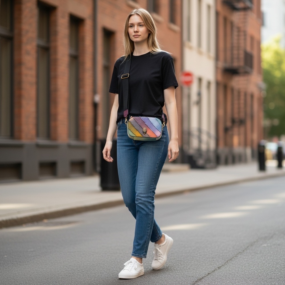 Kurt Geiger Small Kensington Camera Crossbody Bag - Picture 8 of 8